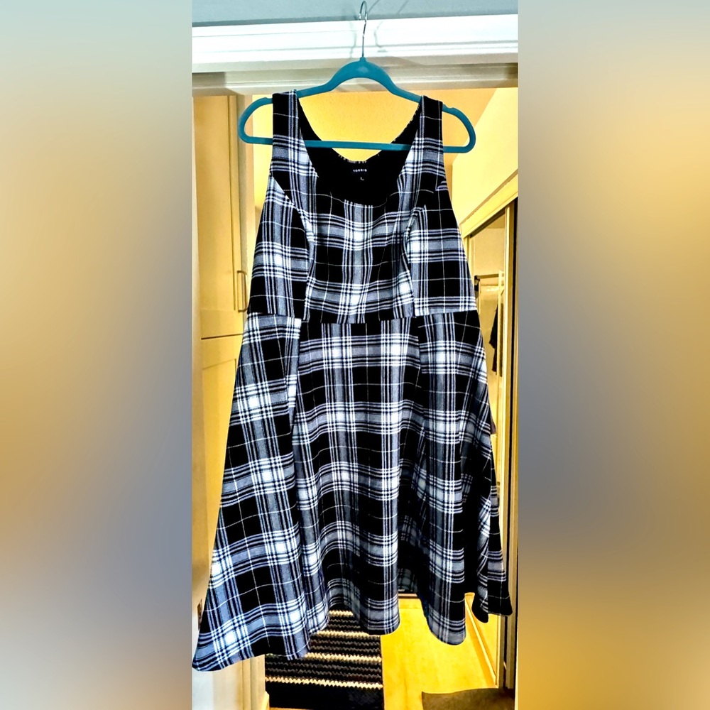 Torrid size 1 plaid dress